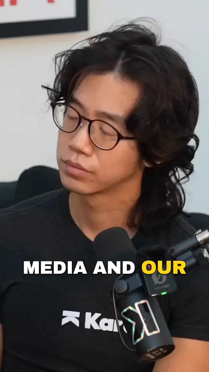 Alex Hormozi on Karat podcast, cut to a vertical clip about Content